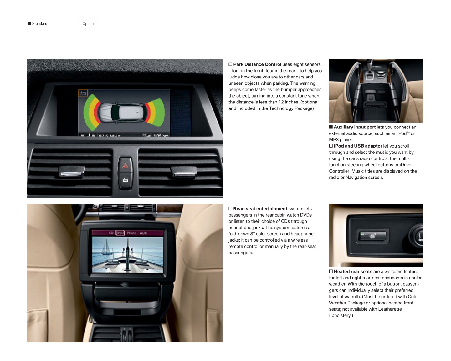 2008 BMW X5 Brochure Page 3